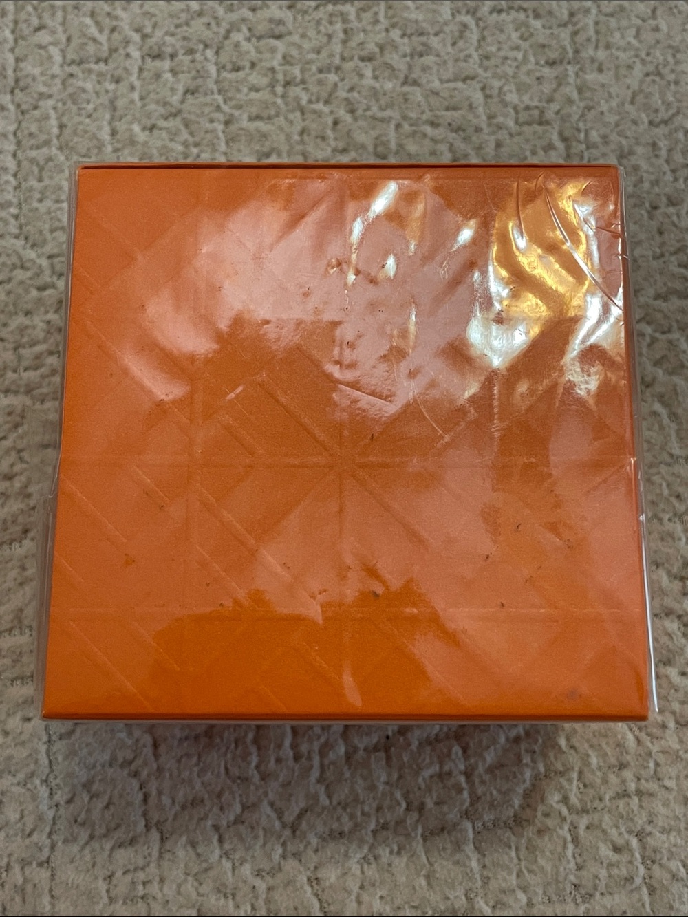 Tory Burch Orange & Gold Lightweight Body Cream. Sealed Package. - Picture 3 of 3